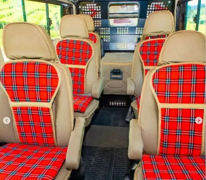 7-Day Mara, Nakuru & Naivasha — safari vehicle